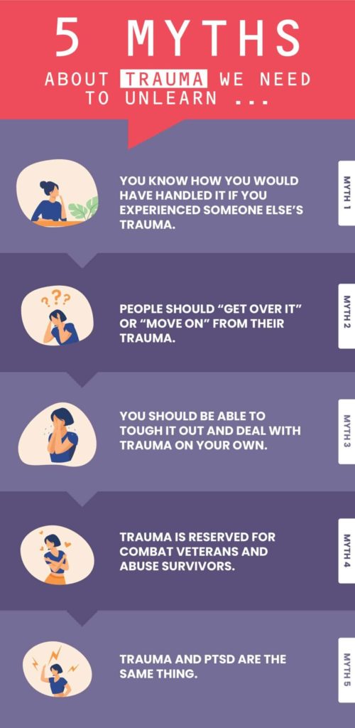 myths about trauma